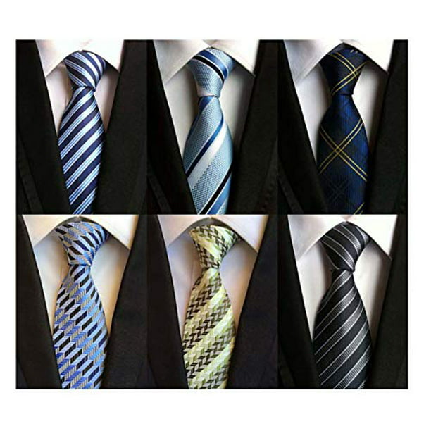 25 Color Wholesale Lot Men's Classic Tie Silk Necktie Woven Jacquard Neck Ties